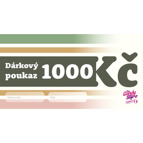 Ajándékutalvány 1000 CZK - online