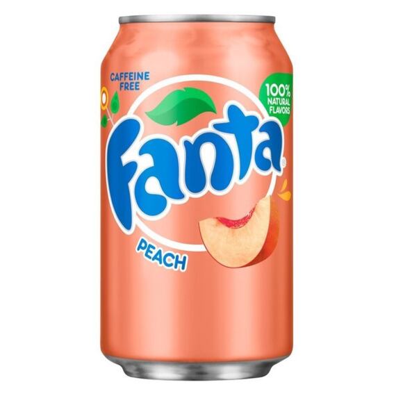 Fanta sycený nápoj s příchutí broskve 355 ml