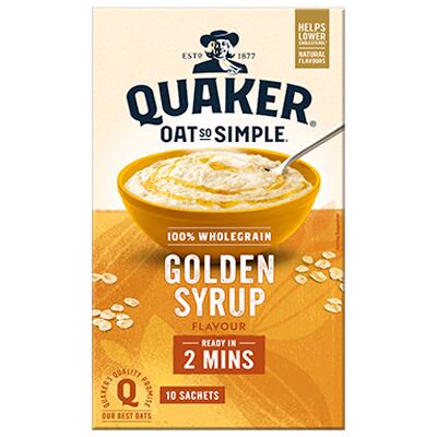 Quaker Oats So Simple instantní ovesná kaše s příchutí melasového sirupu 10 x 36 g