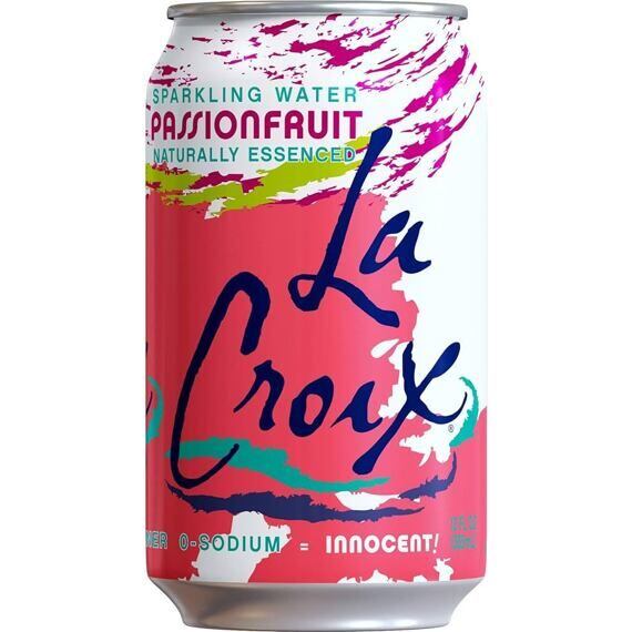 La Croix sycený nápoj s příchutí mučenky 355 ml