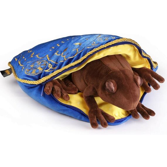 Harry Potter - Polštář ve tvaru krabičky s čokoládovou žabkou