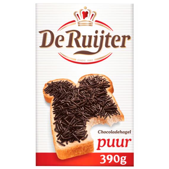 De Ruijter posyp s příchutí hořké čokolády 390 g