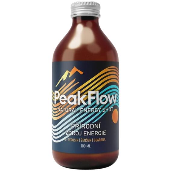 PeakFlow Energy Shot přírodní energetický nápoj 100 ml