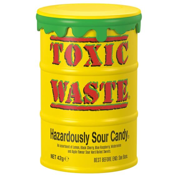 Toxic Waste Yellow kyselé bonbonky 42 g