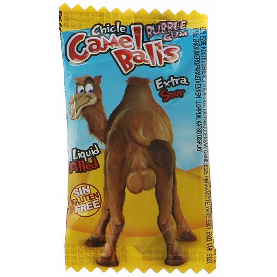 Fini Camel Balls kyselá žvýkačka s příchutí ovoce 4,7 g