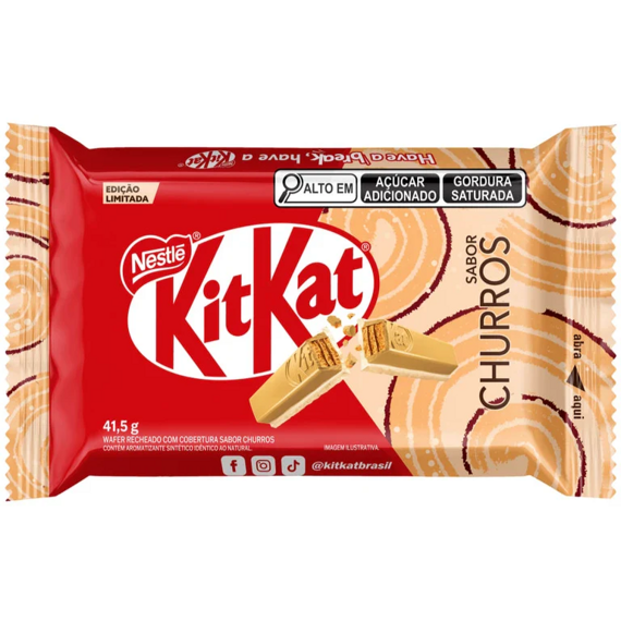 Kit Kat sušenka s náplní a polevou s příchutí Churros 41,5 g