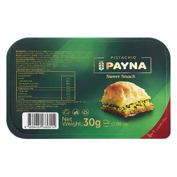 Payna baklava s pistáciemi 30 g