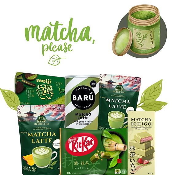 Šálek zeleného čaje Matcha