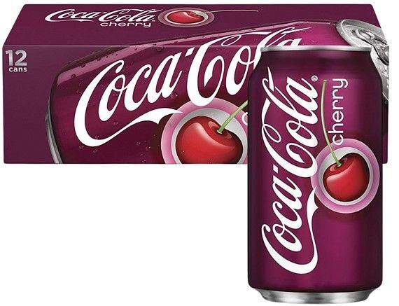 Coca-Cola sycený nápoj s příchutí třešně 355 ml Celé Balení 12 ks