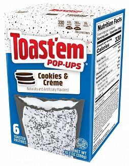 Toast'em taštičky s náplní sušenek a krému 288 g