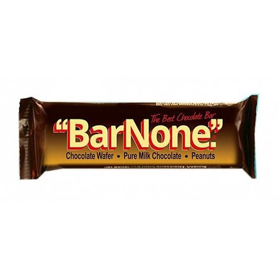 BarNone čokoládová sušenka se smetanovou náplní a arašídy 42 g