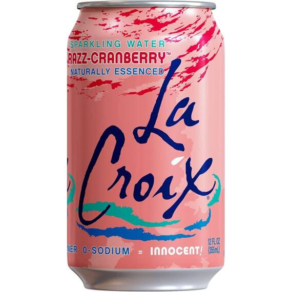 La Croix sycený nápoj s příchutí brusinek 355 ml