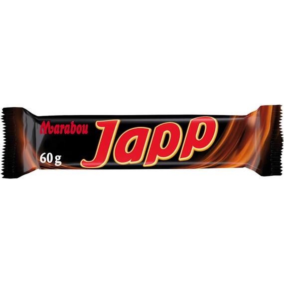 Marabou Japp čokoládová tyčinka s jemnou karamelovou náplní 60 g