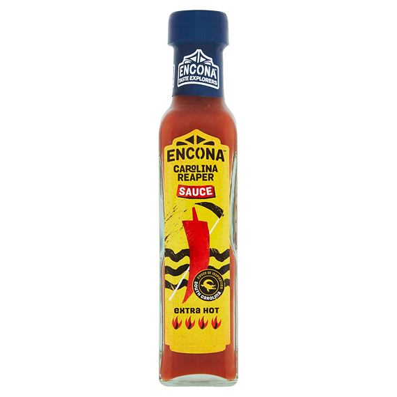 Encona omáčka s papričkami Carolina Reaper Extra pálivá 142 ml