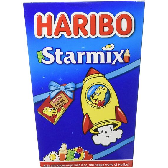 Haribo Starmix žvýkací bonbonky s ovocnými příchutěmi 380 g