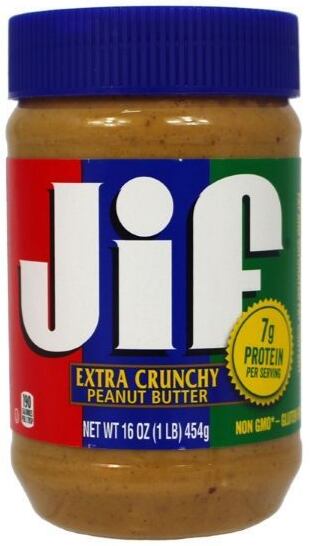 Jif extra křupavé arašídové máslo 454 g