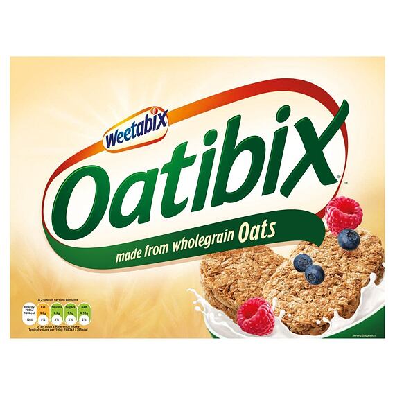 Weetabix Oatibix ovesné sušenky 24 ks 350 g