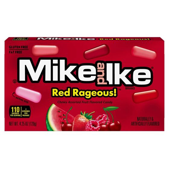 Mike and Ike bonbonky s ovocnými příchutěmi 120 g