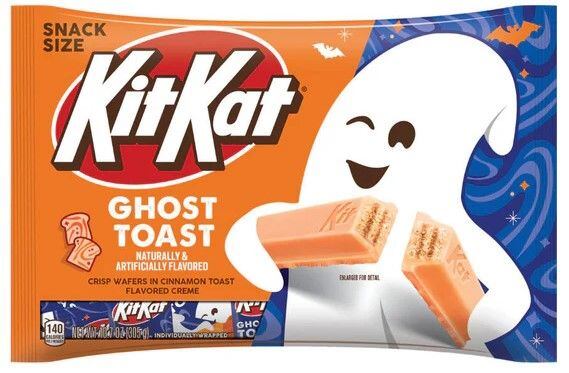 Kit Kat Ghost Toast tyčinky s polevou s příchutí skořicového toastu 278 g