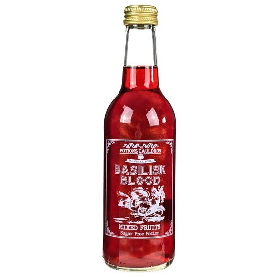 Potions Cauldron třpytivý ovocný nápoj bez cukru 330 ml