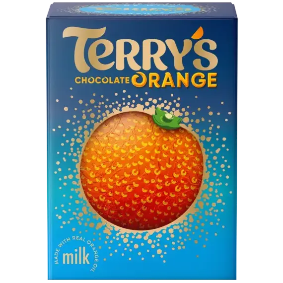 Terry's mléčná čokoláda s příchutí pomeranče 145 g
