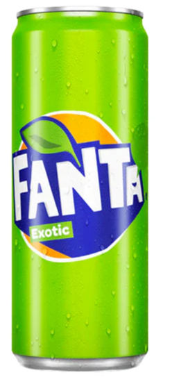 Fanta sycená limonáda s příchutí exotického ovoce 330 ml