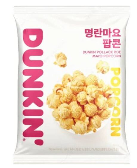 Dunkin popkorn s příchutí tresky a majonézy 75 g