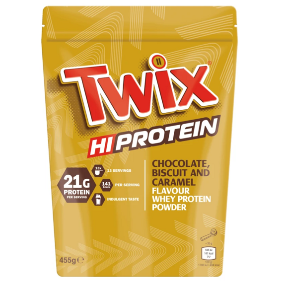 Twix proteinový prášek příchutí čokolády, sušenky a karamelu 455 g