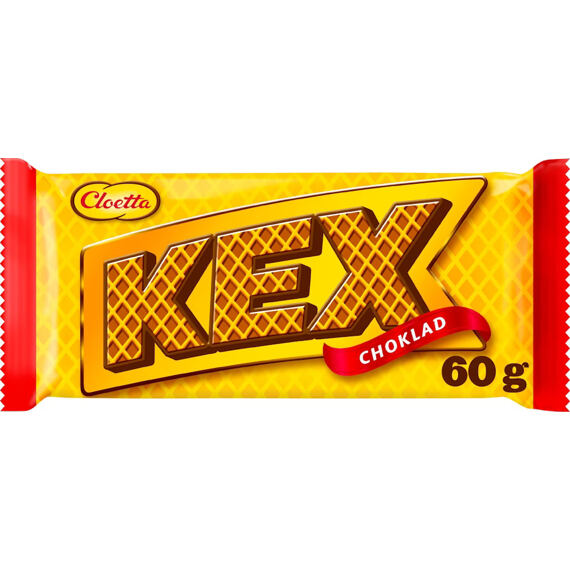Cloetta Kex-Choklad tyčinka s oplatkou v mléčné čokoládě 60 g