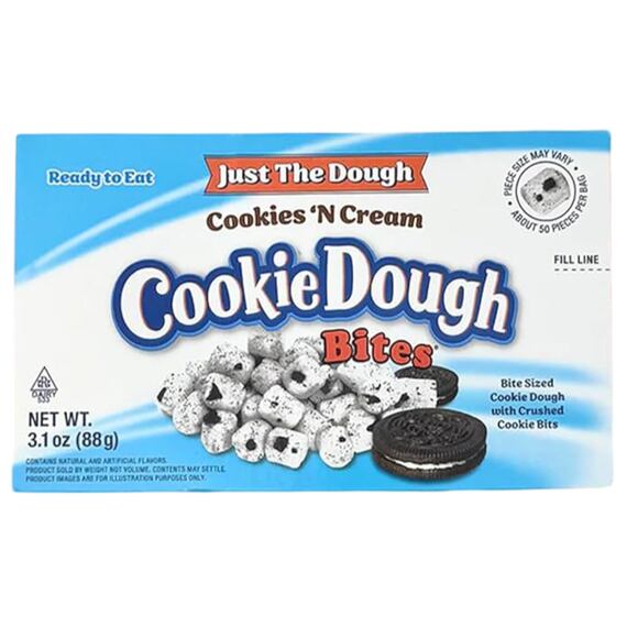 Cookie Dough kuličky s příchutí sušenek a krému 88 g