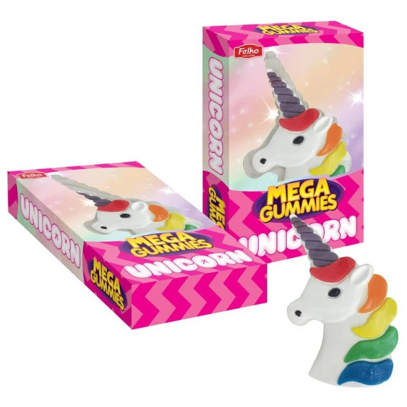 Felko Mega Gummies velký želé jednorožec 600 g