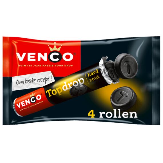 Venco bonbony s lékořicovou příchutí 4 x 47 g