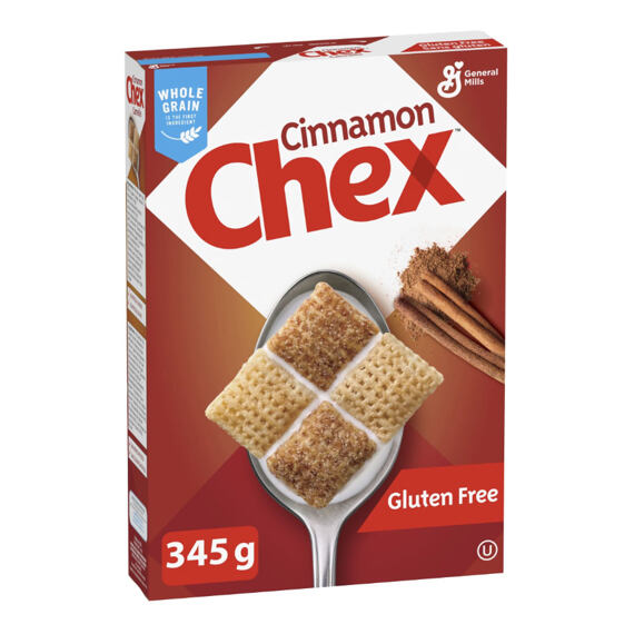 Chex celozrnné rýžové cereálie s příchutí skořice 345 g