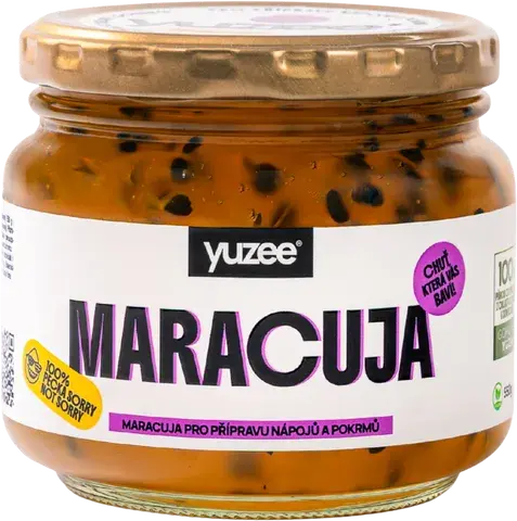 Yuzee směs pro přípravu limonád a dezertů s kousky maracuji 550 g