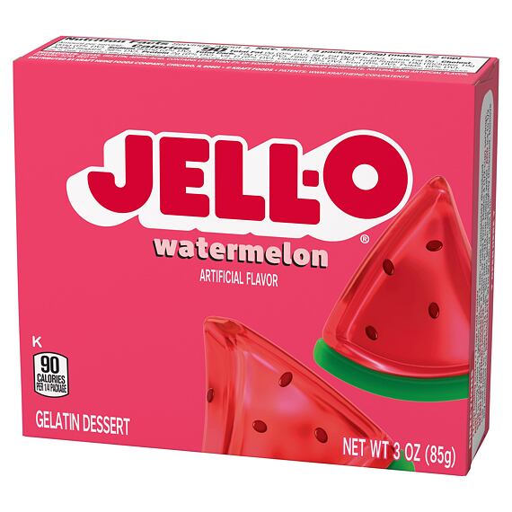 Jell-O instantní želatina s melounovou příchutí 85 g
