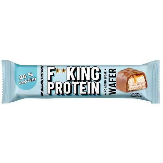 F**KING Delicious proteinová sušenka s náplní s příchutí kokosu 37 g